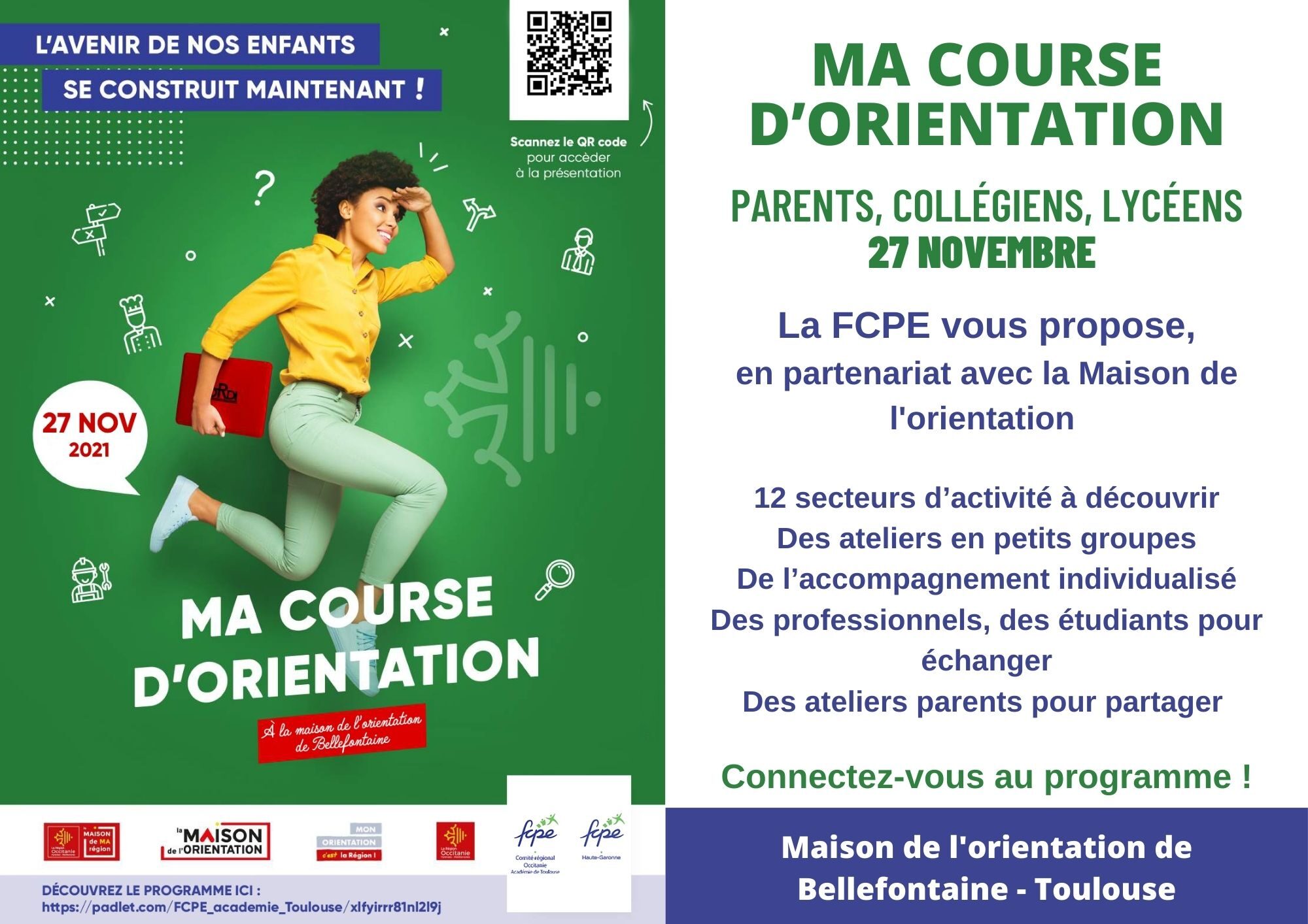affiche de Ma course d'orientation 