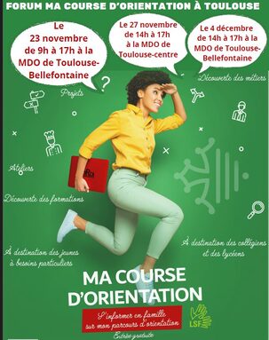 affiche course à l'orientation 