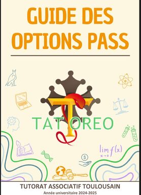 couverture du guide des options PASS