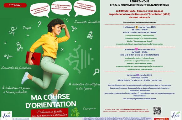 affiche ma course d'orientation