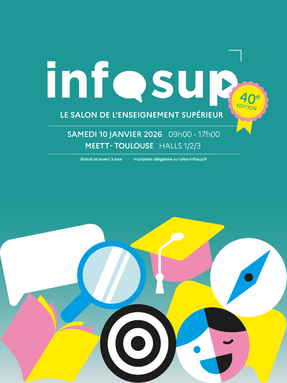 affiche salon enseignement sup Toulouse