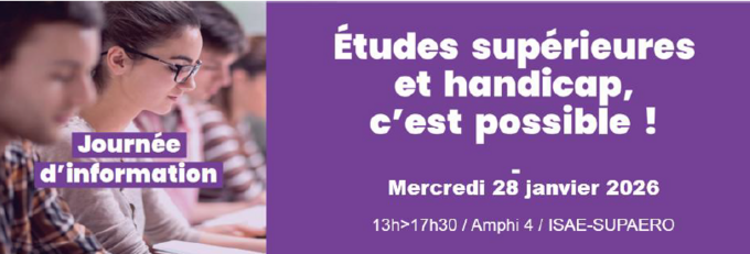 illustration journée d'info études et handicap